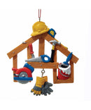 Painted Construction Tools Ornament - The Country Christmas Loft