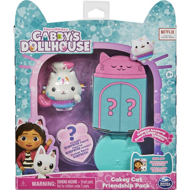 Gabby's Dollhouse Cakey Cat  Friendship Pack - The Country Christmas Loft