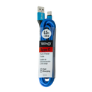 USB type C 6.5 foot Sync/Charge Cable - Blue