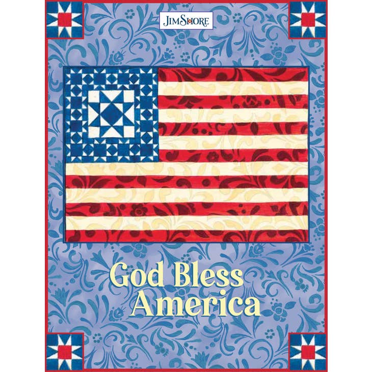Jim Shore - God Bless America Lined Journal