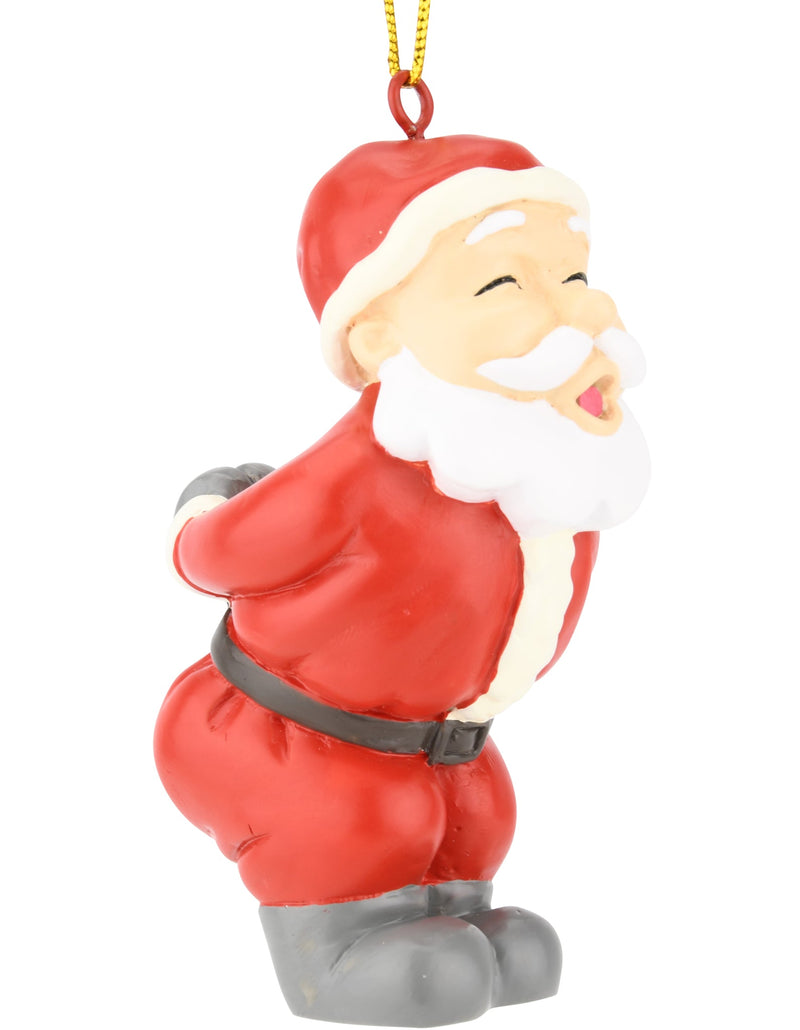 Kissing Claus' Cute Magnetic Set of 2 Kiss Christmas Ornaments - The Country Christmas Loft