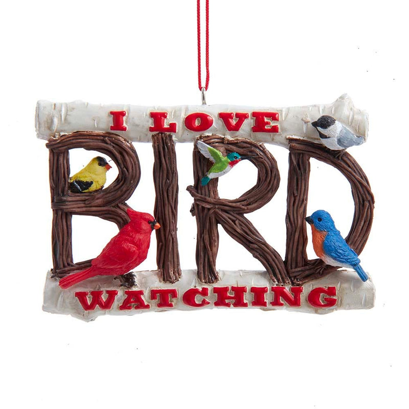 I Love Bird Watching - Ornament - The Country Christmas Loft