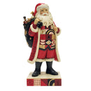 Santa with FAO Schwartz Toy Bag - Figurine - The Country Christmas Loft
