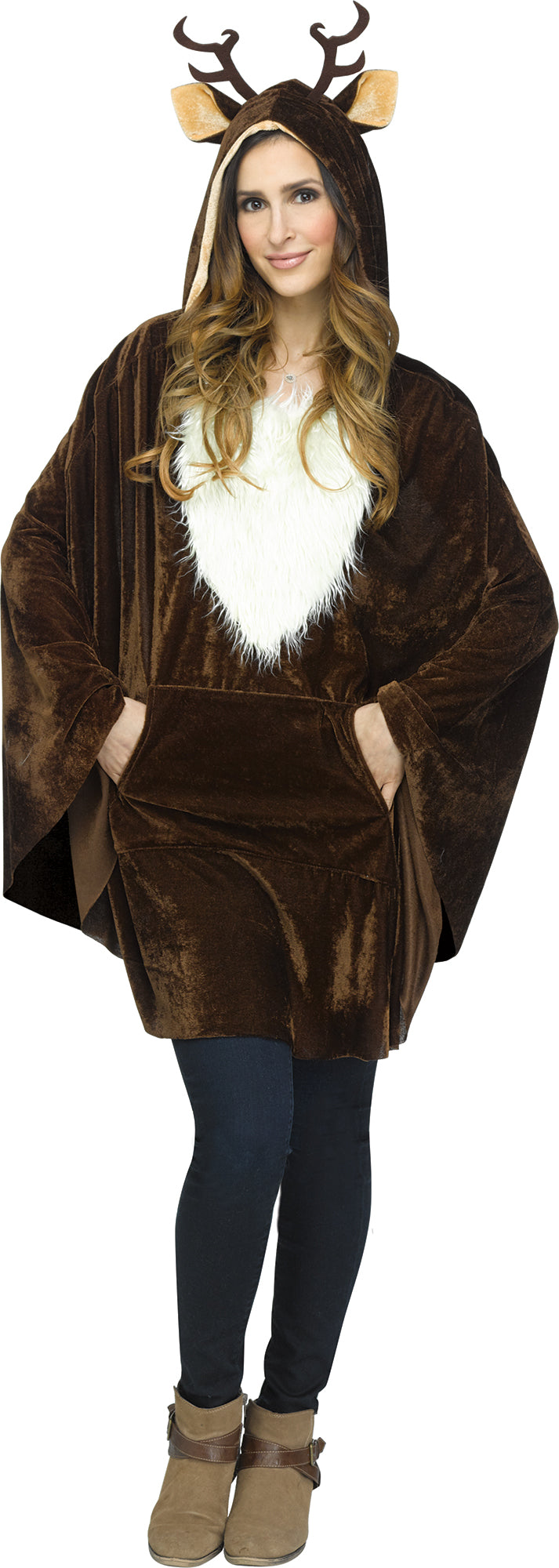 Hollyday Plush Poncho - - The Country Christmas Loft