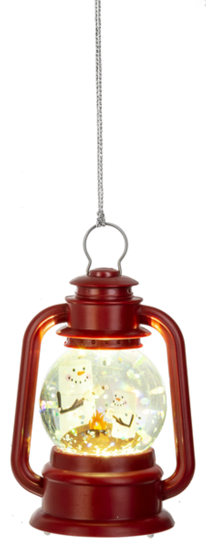 LED Light Up S'mores Lantern Mini Shimmer Ornament - The Country Christmas Loft