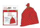 Wrap In A Hurry Giant Toy Sack - Red With Trees - The Country Christmas Loft