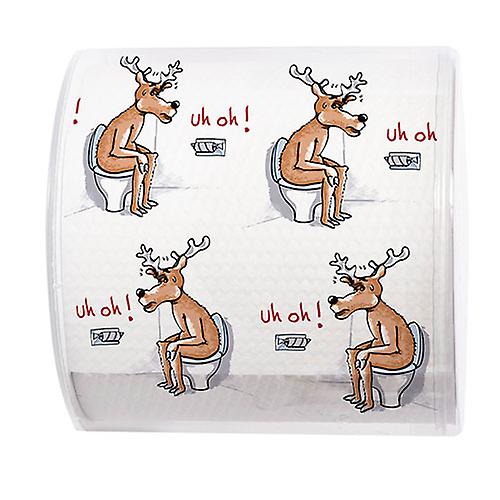 Christmas Design Toilet Paper Roll - Reindeer Uh Oh!