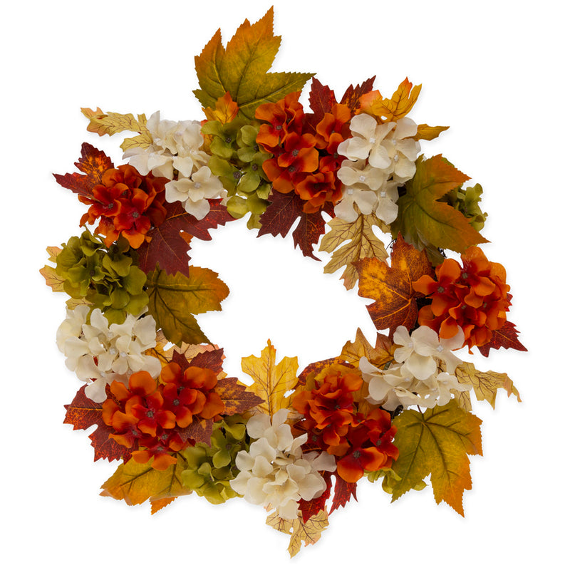 Fall Hydrangea Wreath - The Country Christmas Loft