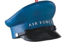 Military Hat Ornament - Air Force