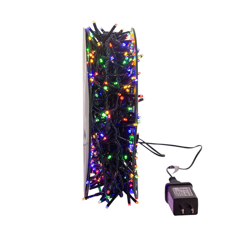 600-Light Multicolored LED Rice Light Set - 49 Feet Long - The Country Christmas Loft