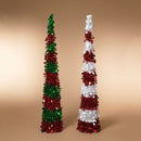 Pop-up Tinsel Tree - 5.5 Feet Tall - - The Country Christmas Loft