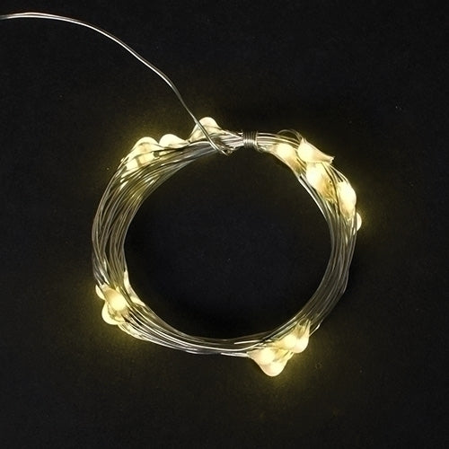 USB 25 LED (8 foot) Starry Lights -  Warm White - The Country Christmas Loft