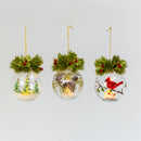 B/O Lighted Hand Blown Ornament - - The Country Christmas Loft