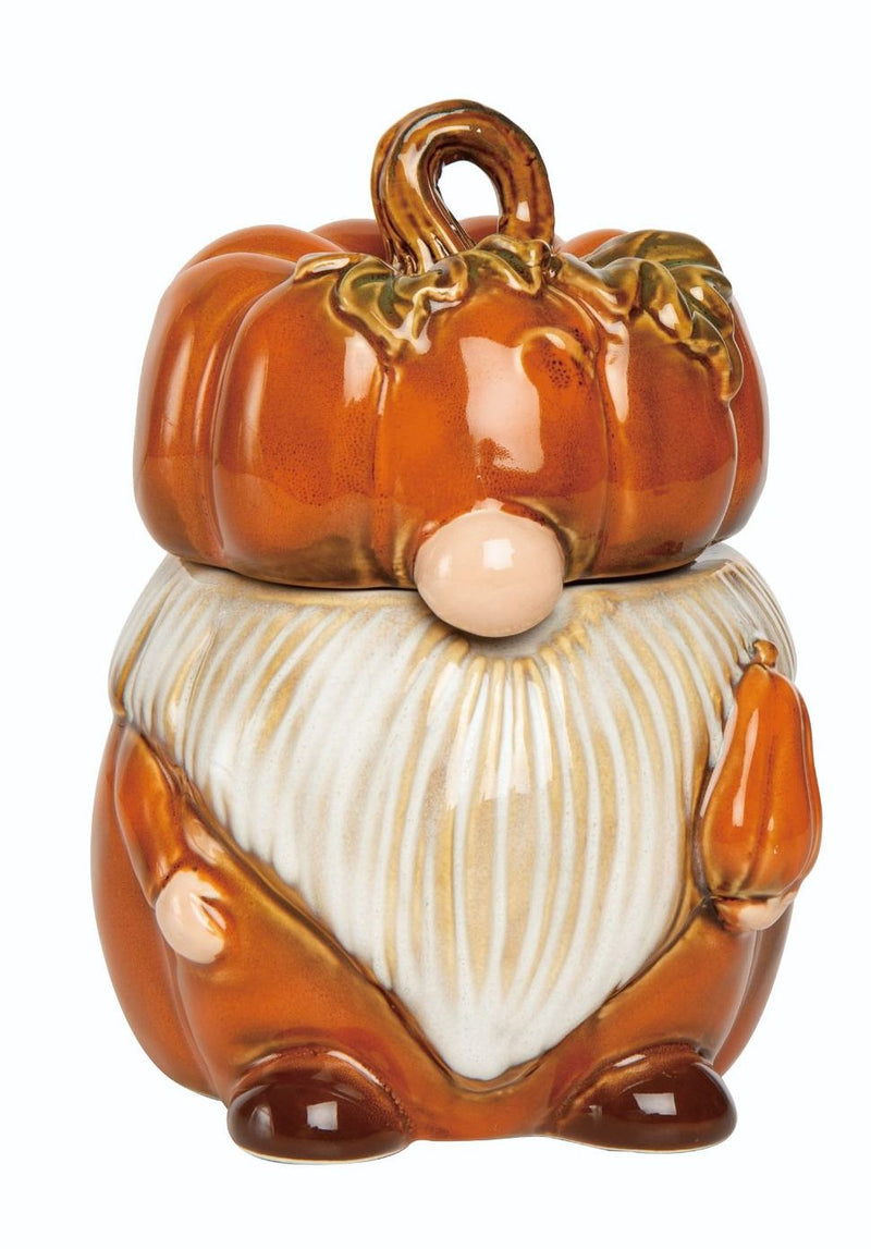 Harvest Gnome Container - Pumpkin