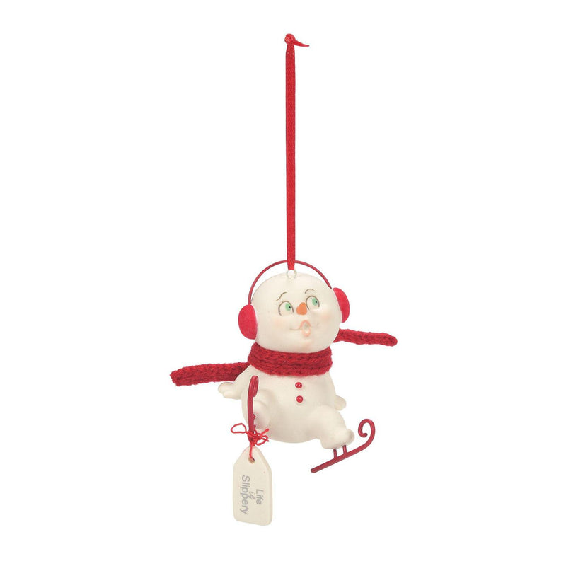 Life Is Slippery Ornament - The Country Christmas Loft