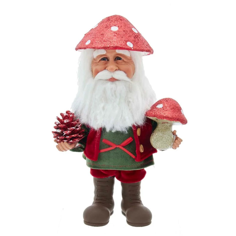 Gnome Santa Table Piece - The Country Christmas Loft