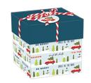 Gift Box Cube for Gift Cards - 3" x 3" - - The Country Christmas Loft