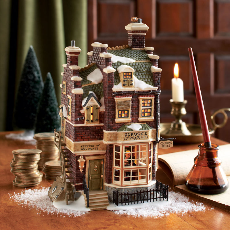 Scrooge & Marley's Counting House - The Country Christmas Loft