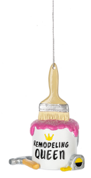 Home Remodeling Queen Ornament - The Country Christmas Loft