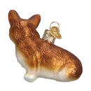 Pembroke Welsh Corgi Glass Ornament - The Country Christmas Loft