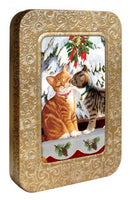 Embossed Notecards In Tin - - The Country Christmas Loft