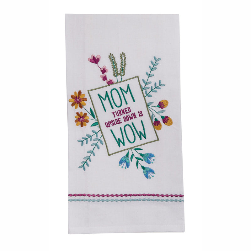 Mom  / Wow Decorative Dish Towel