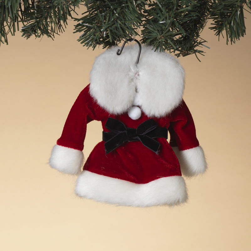 Claus Coat Ornament - - The Country Christmas Loft