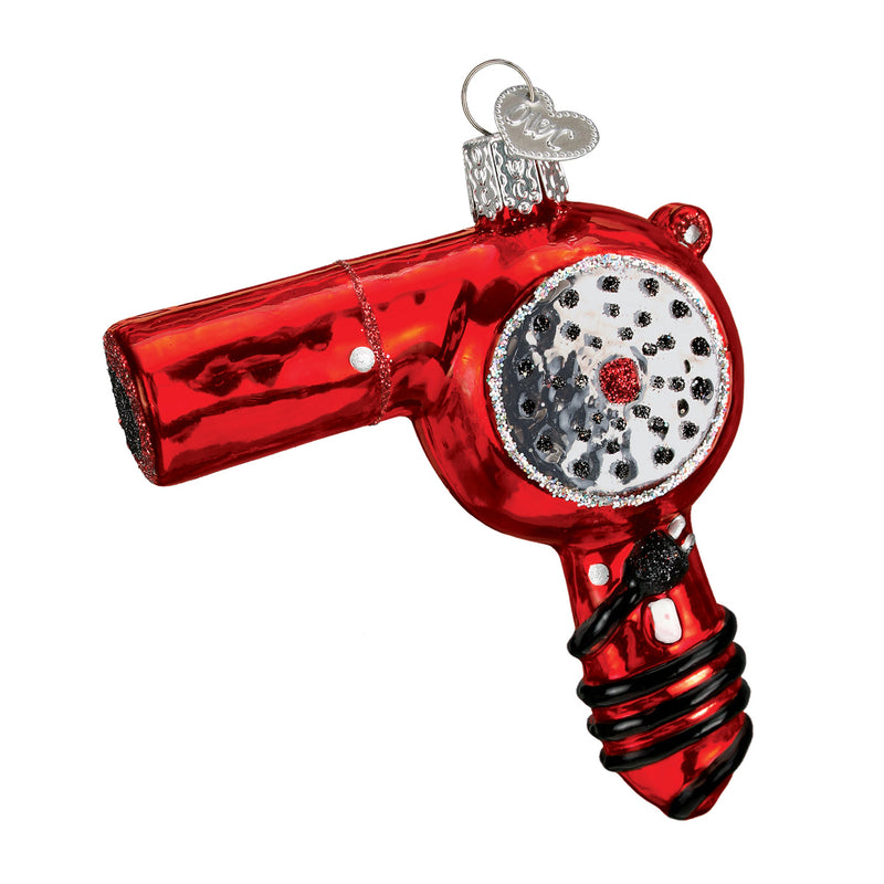 Blow Dryer Ornament - The Country Christmas Loft