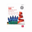 GE String-A-Long 100-Count 20.6-ft Blue Incandescent Plug-In Christmas String Lights