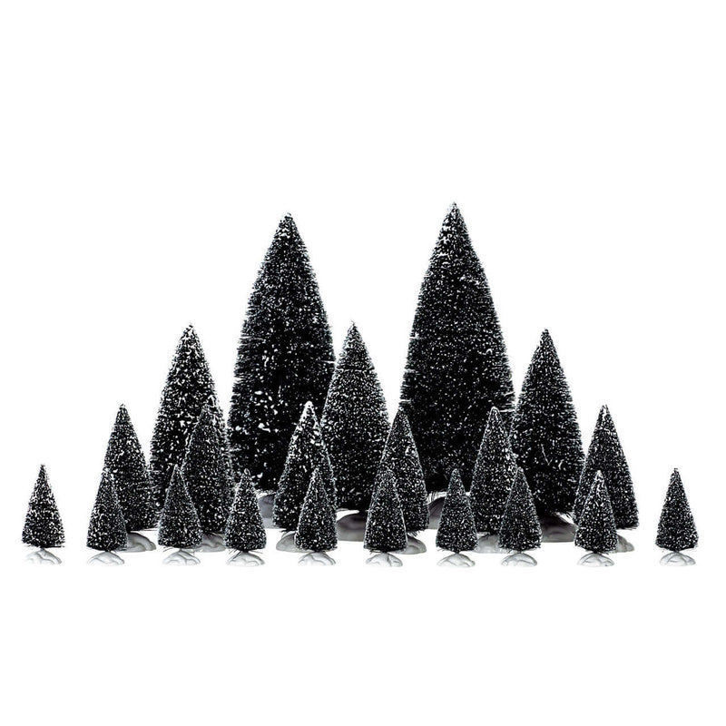 Assorted Pine Trees - 21 Piece Set - The Country Christmas Loft