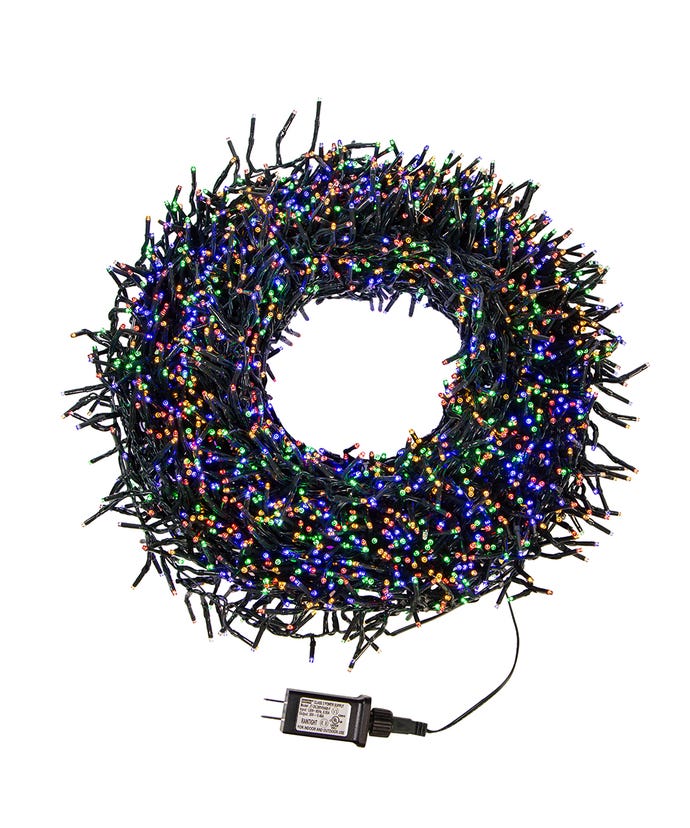 3000-Light Multi-Color LED Cluster Light Set - The Country Christmas Loft