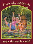 Birthday Card - Old Friend - Best Friend - The Country Christmas Loft