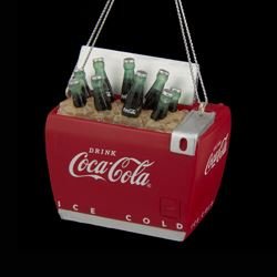 Coca-Cola Cooler Ornament - The Country Christmas Loft
