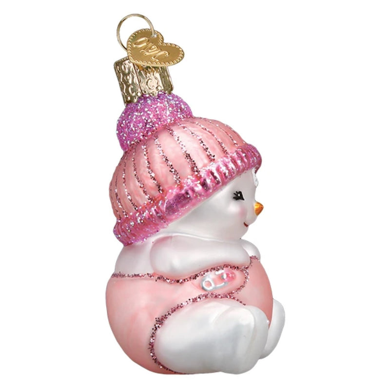 Snow Baby Girl Ornament - The Country Christmas Loft