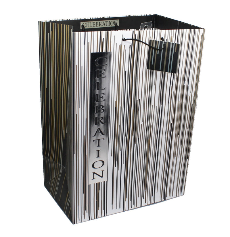 Mega Jumbo Modern Print Gift Bag - The Country Christmas Loft