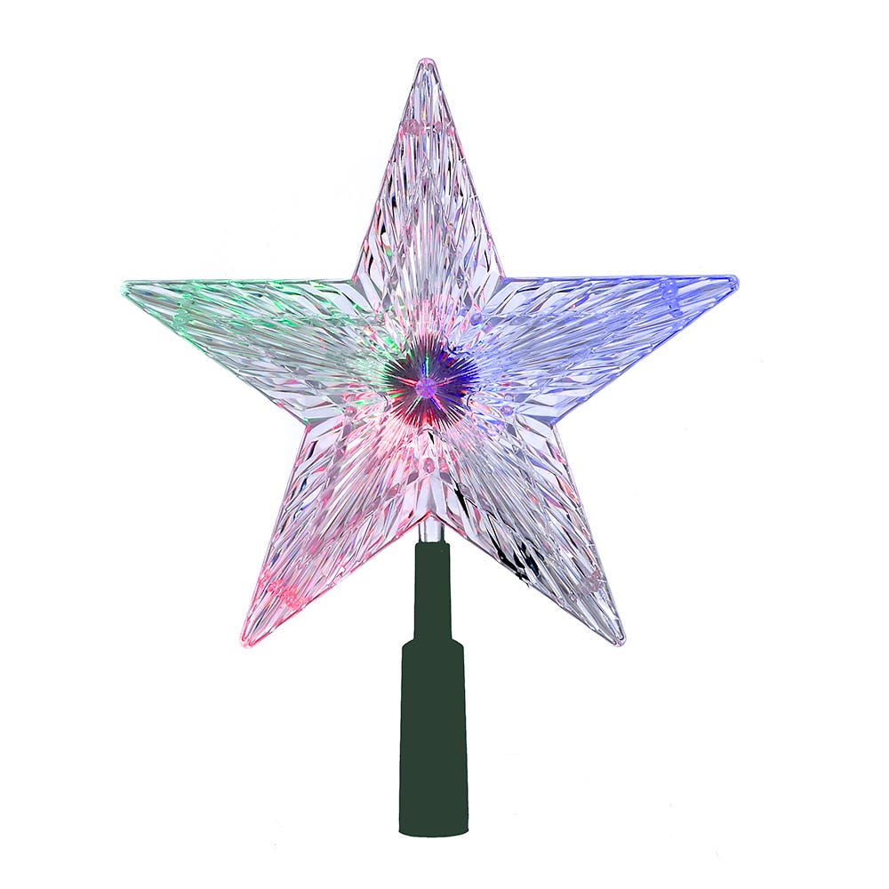 10-Light Color-Changing LED Star Treetop – The Country Christmas Loft