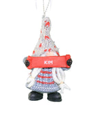 Personalized Gnome Ornament (Letters J-P) - - The Country Christmas Loft