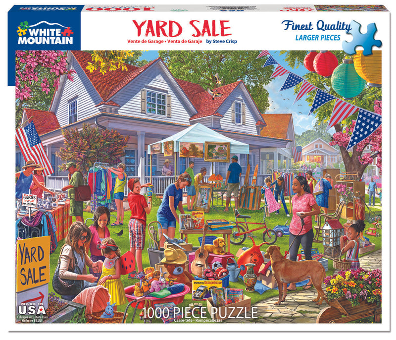 Yard Sale - 1000 Piece Puzzle - The Country Christmas Loft