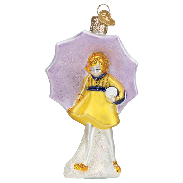 Morton Umbrella Girl Ornament