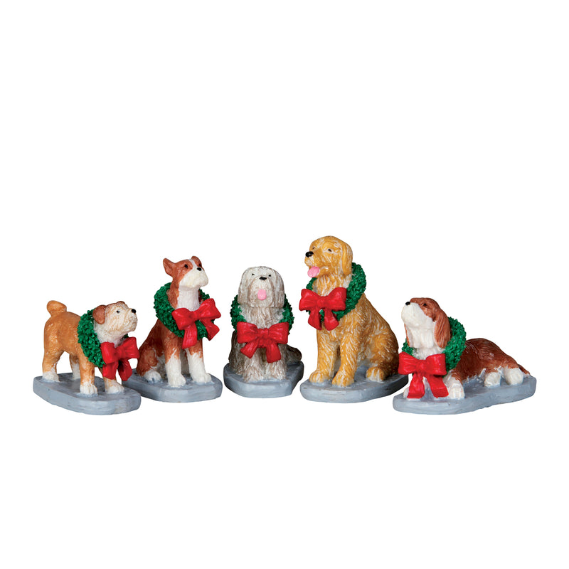 Christmas Pooch - 5 Piece Set - The Country Christmas Loft