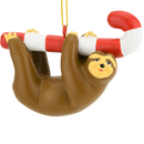 Candy Cane Sloth Animal Christmas Ornaments - The Country Christmas Loft
