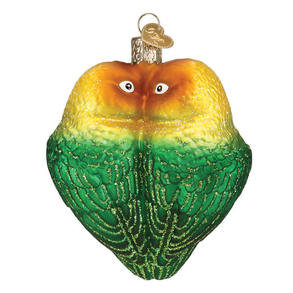 Love Birds Glass Ornament - The Country Christmas Loft