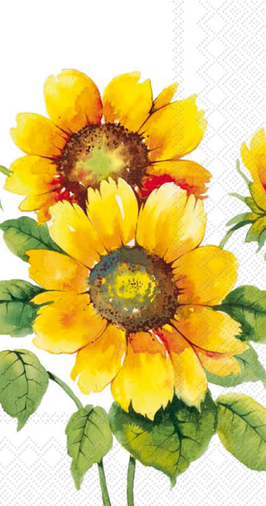 Ideal Home Range Colourful Sunflowers - Guest Towel - The Country Christmas Loft