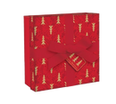 Square Giftbox with Ribbon - - The Country Christmas Loft