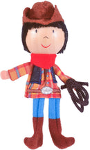 Cowboy Finger Puppet - The Country Christmas Loft