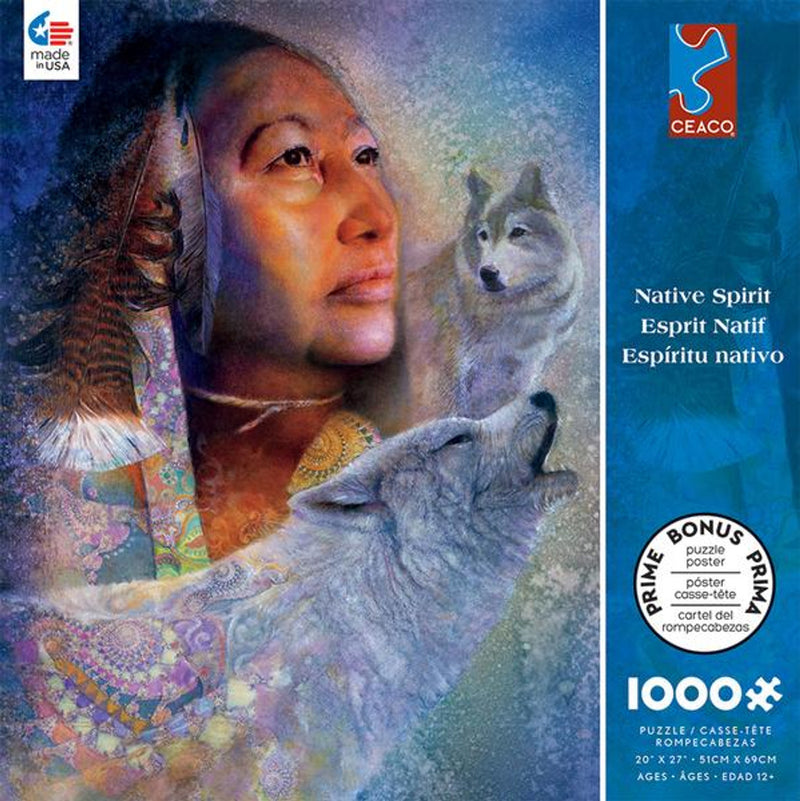 Native Spirit - Spirits Mist - 1000 Piece Puzzle - The Country Christmas Loft