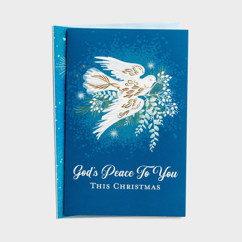 God's Peace to You - Dove - 18 Christmas Boxed Cards - The Country Christmas Loft
