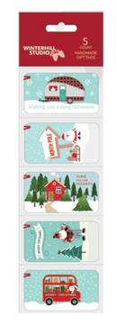 5 Count Handmade Gift Tags - - The Country Christmas Loft