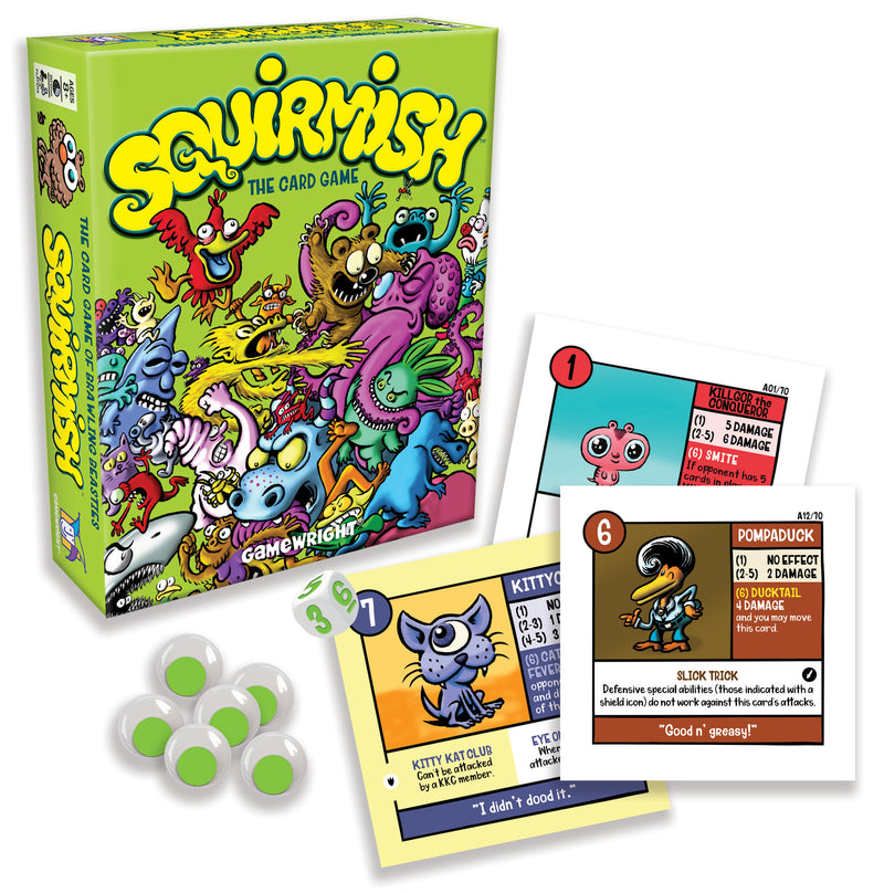 Squirmish The Card Game of Brawling Beasties - The Country Christmas Loft