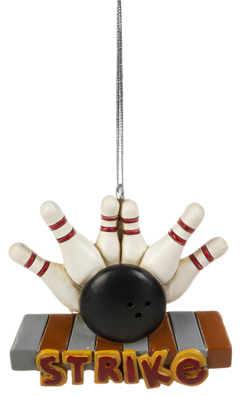 Bowling Ornament - Strike - The Country Christmas Loft
